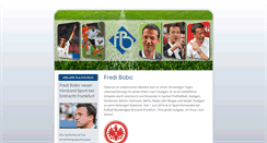 Desktop Screenshot of fredi-bobic.de