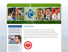 Tablet Screenshot of fredi-bobic.de